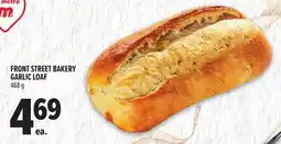 Metro FRONT STREET BAKERY GARLIC LOAF offer