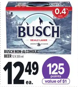 Metro BUSCH NON-ALCOHOLIC BEER offer
