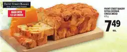 Metro FRONT STREET BAKERY EXTRA CHEDDAR CHEESE BREAD offer
