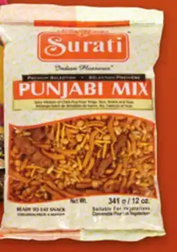 Metro SURATI SNACKS, DIVYA ROASTED CHANA, RUBICON OR SHERBON DRINKS offer