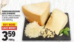 Metro PARMIGIANO REGGIANO AGED 24 MONTHS offer