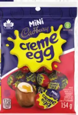 Metro CADBURY MINI ASSORTED OR CREME EGGS CHOCOLATE offer