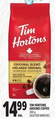 Metro TIM HORTONS GROUND COFFEE offer