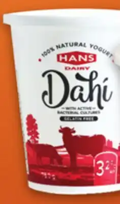 Metro HANS DAHI, PHOENICIA OR CEDAR YOGOURT offer