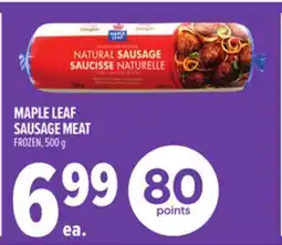 Metro MAPLE LEAF SAUSAGE MEAT offer