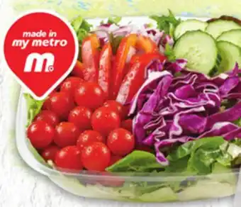 Metro FAMILY SIZE SALADS offer