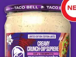Metro TACO BELL DIPS offer
