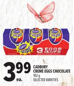Metro CADBURY CREME EGGS CHOCOLATE offer