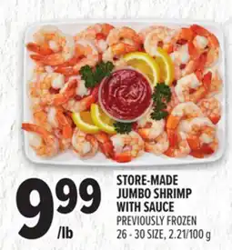 Metro STORE-MADE JUMBO SHRIMP WITH SAUCE offer