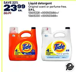 RONA Tide Liquid detergent offer
