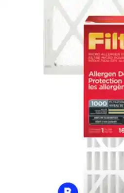 RONA 16 x 25 x 4 Furnace Filters offer