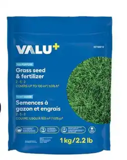 RONA Grass seed and fertilizer 1-kg offer