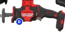 RONA CRAFTSMAN 20V Brushless Cordless Reciprocating Saw offer
