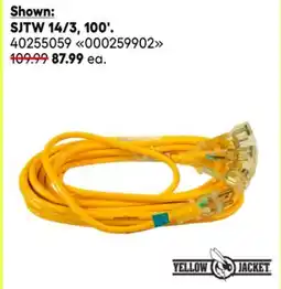 RONA Yellow Jacket 14—gauge exterior extension cards offer