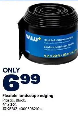 RONA Flexible landscape edging 4 x 20' offer