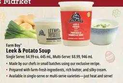 Farm Boy Farm Boy Leek & Potato Soup offer