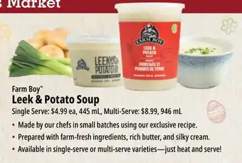Farm Boy Farm Boy Leek & Potato Soup offer