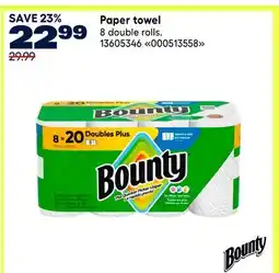 RONA BOUNTY Paper towel offer