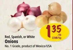 Farm Boy Red, Spanish, or White Onions offer