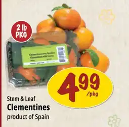 Farm Boy Stem & Leaf Clementines offer