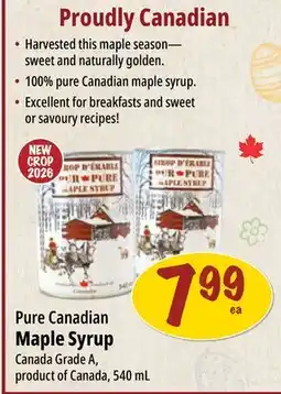 Farm Boy Pure Canadian Maple Syrup offer
