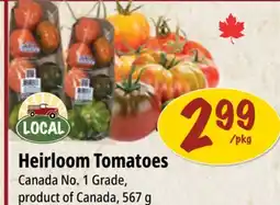 Farm Boy Heirloom Tomatoes offer