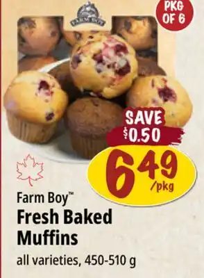 Farm Boy Farm Boy Fresh Baked Muffins offer