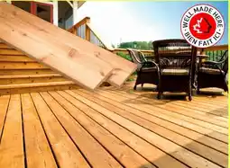 RONA Western red cedar deck board 5/4 x 6 x 8' offer