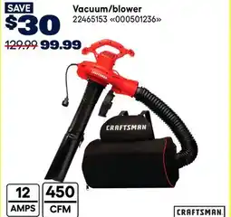 RONA Vacuum/blower offer