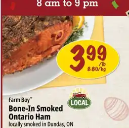 Farm Boy Farm Boy Bone-In Smoked Ontario Ham offer