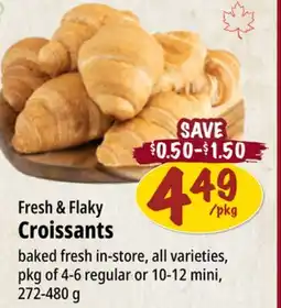 Farm Boy Fresh & Flaky Croissants offer