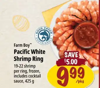 Farm Boy Farm Boy Pacific White Shrimp Ring offer