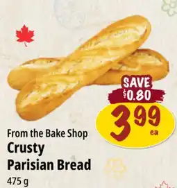 Farm Boy From the Bake Shop Crusty Parisian Bread offer