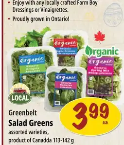 Farm Boy Greenbelt Salad Greens offer