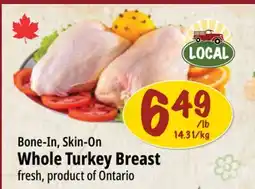 Farm Boy Bone-In, Skin-On Whole Turkey Breast offer