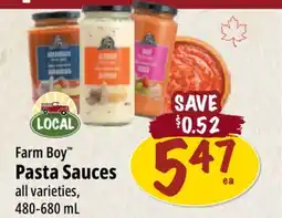 Farm Boy Farm Boy Pasta Sauces offer
