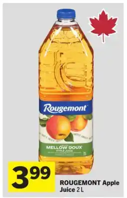 Foodland ROUGEMONT Apple Juice offer