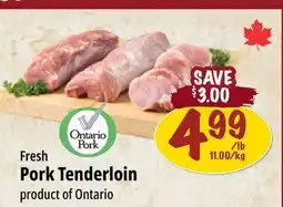 Farm Boy Fresh Pork Tenderloin offer