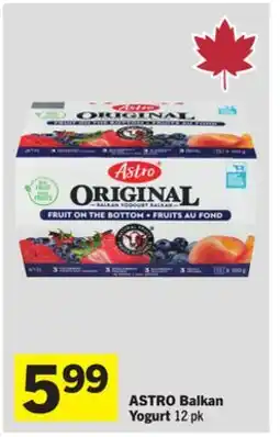 Foodland ASTRO Balkan Yogurt offer