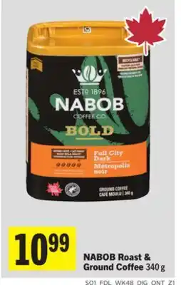 Foodland NABOB Roast & Ground Coffee offer