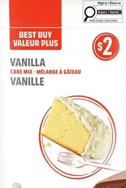Foodland BEST BUY VANILLA CAKE MIX offer