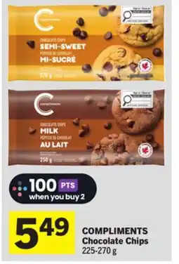 Foodland COMPLIMENTS Chocolate Chips offer
