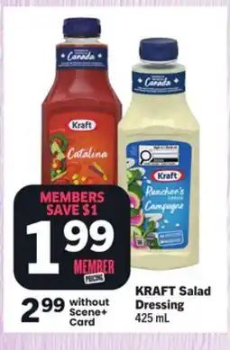 Foodland KRAFT Salad Dressing offer