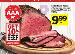 Foodland Inside Round Roasts offer