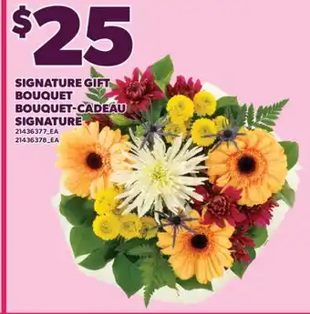 Valu-mart BOUQUET-CADEAU SIGNATURE offer