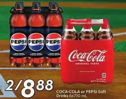 Foodland COCA-COLA or PEPSI Soft Drinks offer