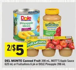 Foodland DEL MONTE Canned Fruit offer