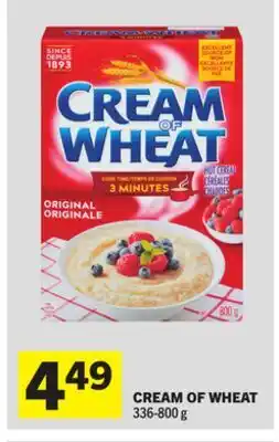Foodland CREAM OF WHEAT offer