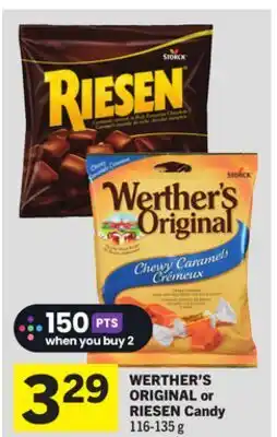 Foodland WERTHER'S ORIGINAL or RIESEN Candy offer