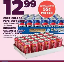 Valu-mart BOISSONS GAZEUSES COCA-COLA OU PEPSI offer